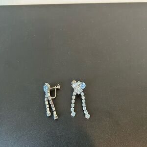 Vintage earrings clip on no piercing needed